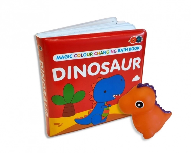 Libro interattivo con dinosauro cambia colore