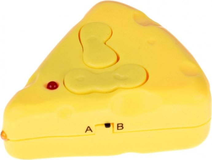 Controllo intuitivo con telecomando a forma di formaggio