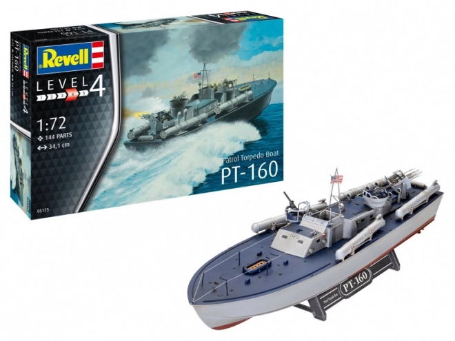 Modello in plastica barca da pattuglia Torpedo PT-559