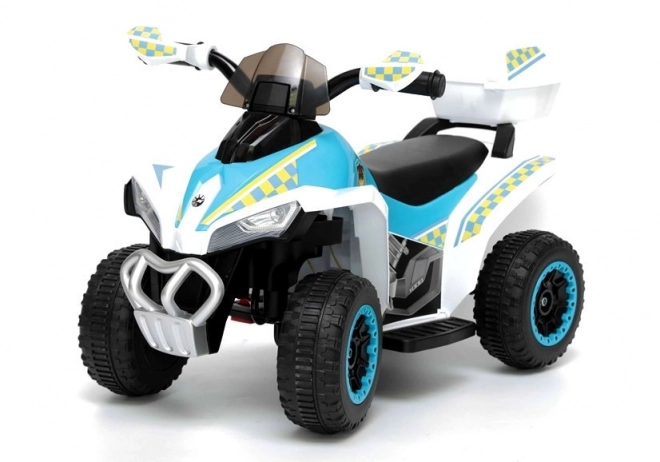 Quadriciclo Ricaricabile GTS1188-A Polizia Bianco
