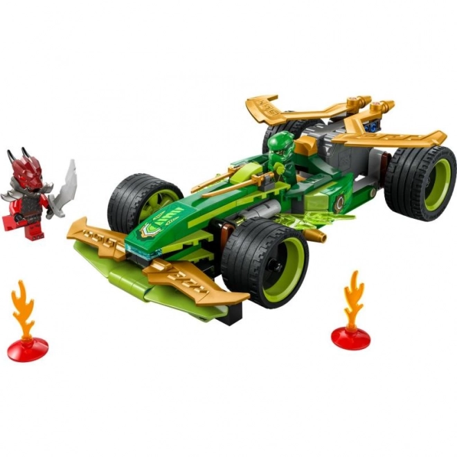 Lego Ninjago Auto da Corsa di Lloyd con Motore a Retrocarica