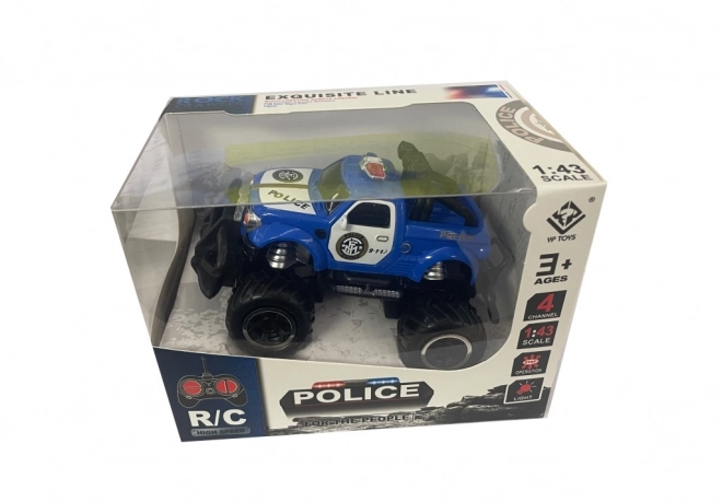 Auto della polizia telecomandato 1:43