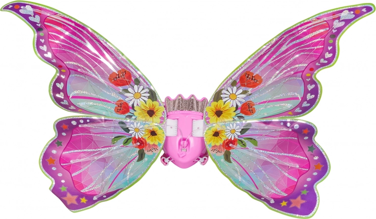 Ali di farfalla luminose con più modalità