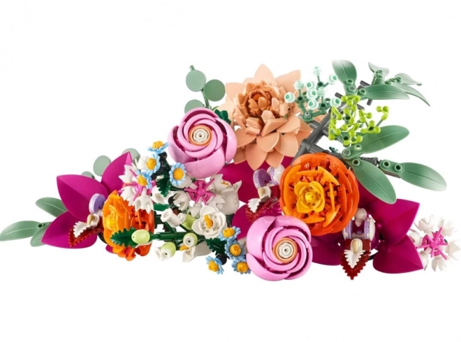 Bouquet di fiori rosa LEGO Botanicals