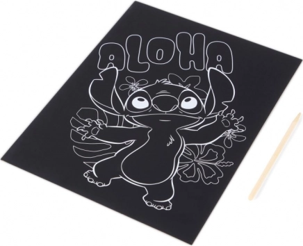 Immagini grattabili Stitch per divertimento creativo