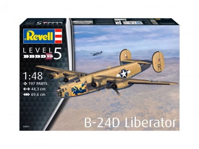 Modello plastico aereo B-24D Liberator 1/48