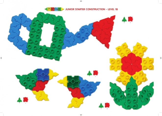 Mega set di blocchi da costruzione Morphun Starter, 600 pezzi