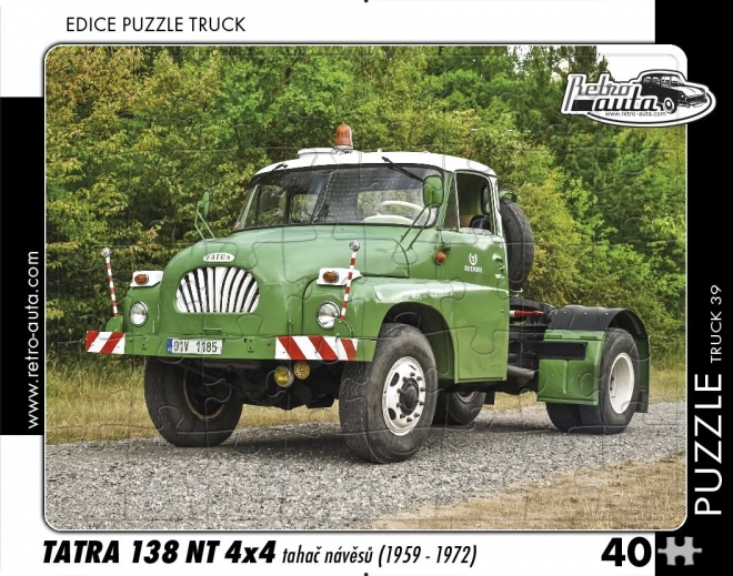 Puzzle Camion Retro Tatra 138 NT 4x4