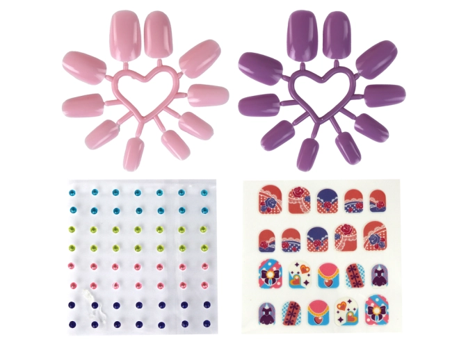 Set completo per decorare le unghie