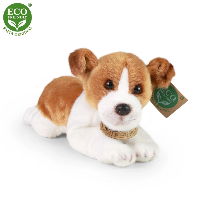 Cane di peluche con suono 18 cm eco-friendly