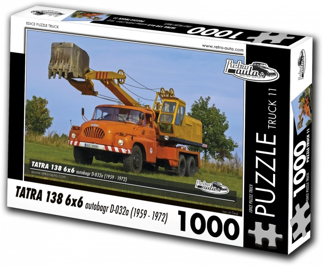 Puzzle Camion Tatra 138 6x6 Autobagr D-032a