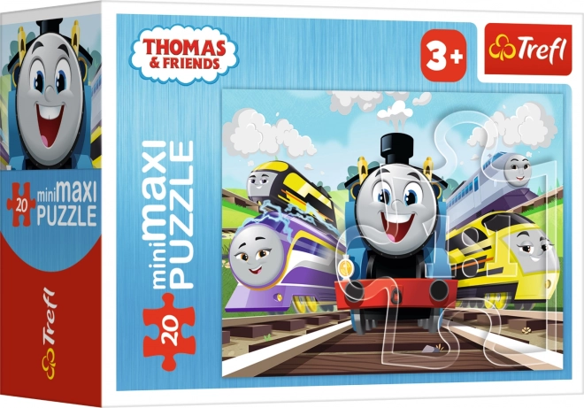 Puzzle Mini Maxi 20 pezzi Trenino Thomas