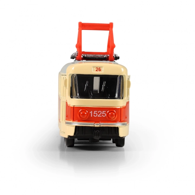 Tram retro in metallo 16 cm Bratislava