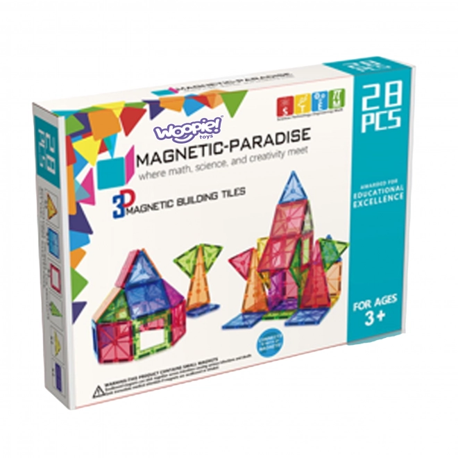 Costruzioni Magnetiche Montessori 3D di Woopie