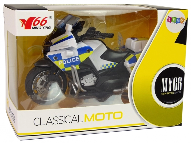 Motocicletta Polizia con Suoni e Luci