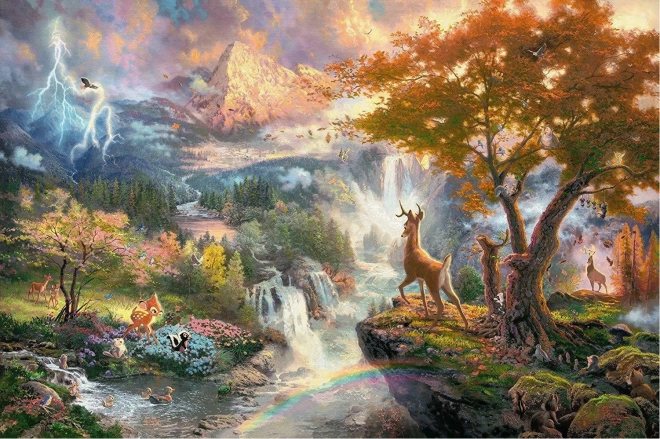 Puzzle Bambi Il Primo Anno 1000 Pezzi