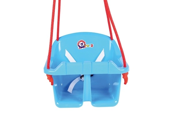 Altalena per bambini in plastica blu – Blu