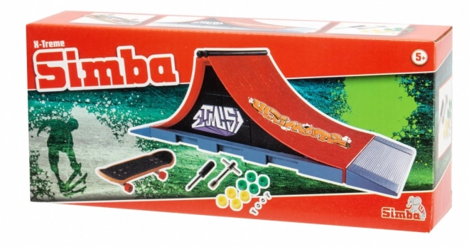 Mini skate park con rampa Ultimate di Simba