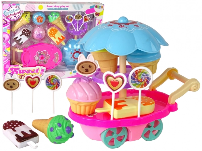 Set Dolcezze Carrello Gelateria