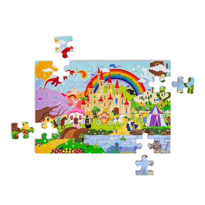 Illustrazione magica e colorata