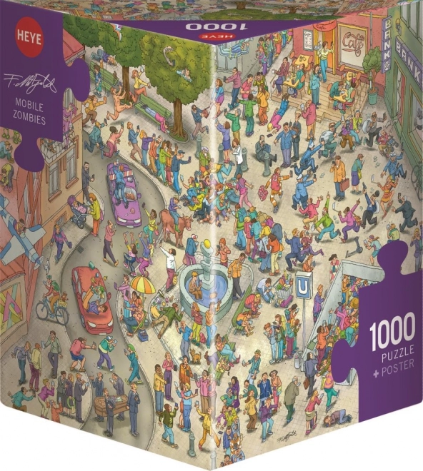 Puzzle Zombi in Movimento 1000 Pezzi