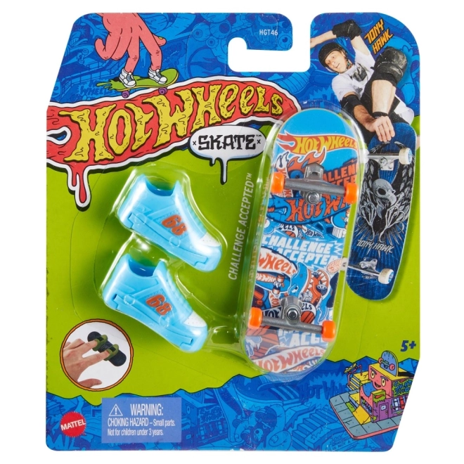 Fingerboard con scarpe di Hot Wheels