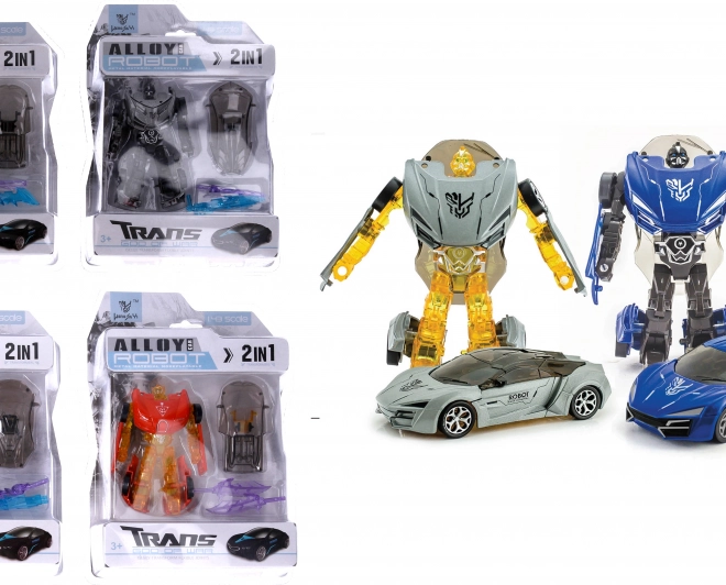 Autorobot in metallo 11 cm