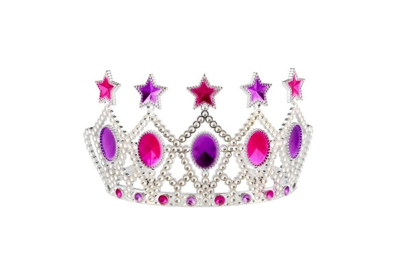 Coroncina scintillante per un look regale