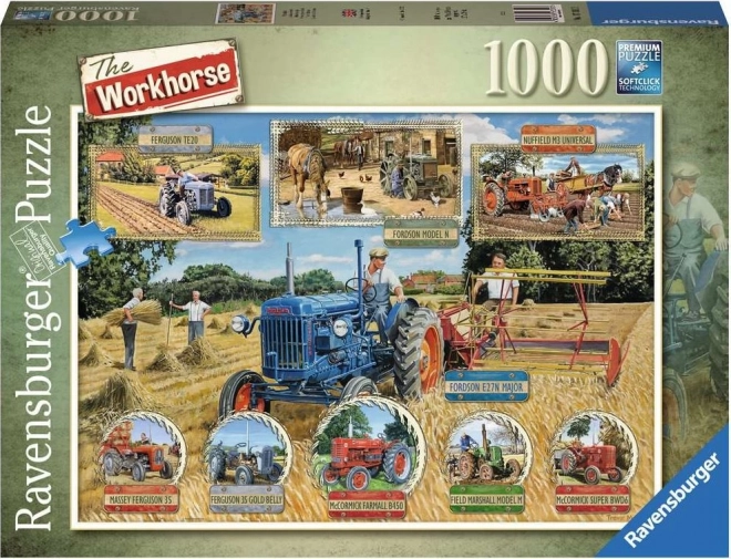 Puzzle Ravensburger lavori nei campi 1000 pezzi