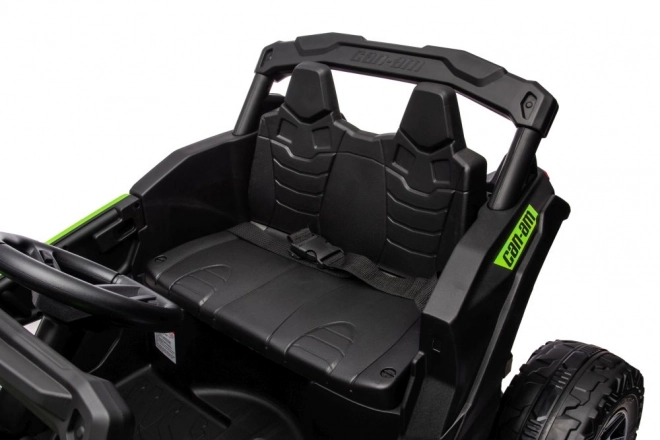 Auto a batteria buggy verde Can-Am