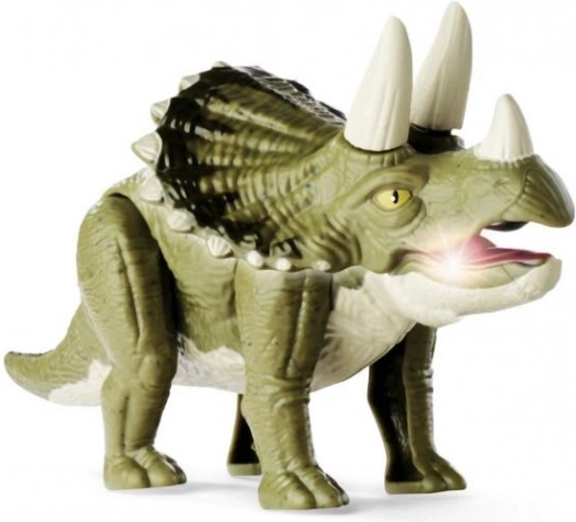 Figura di dinosauro luminoso nell'uovo