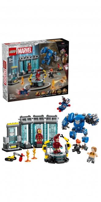 LEGO Marvel Iron Man e il suo laboratorio