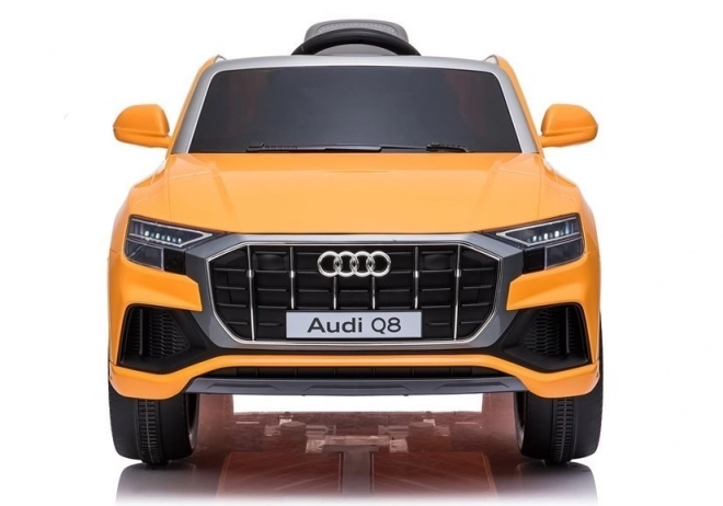 Auto a batteria Audi Q8 giallo laccato