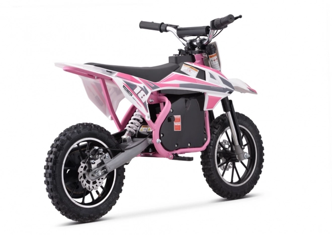 Moto Cross TRAIL KING a Batteria per Bambini Rosa