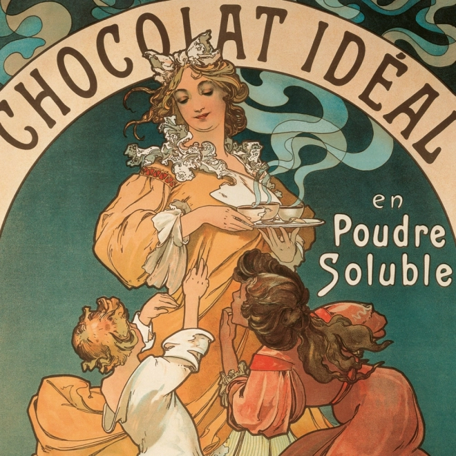 Calendario con note Alfons Mucha 2026
