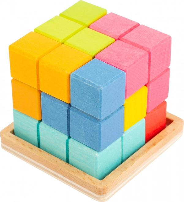 Small Foot Tetris 3D in legno