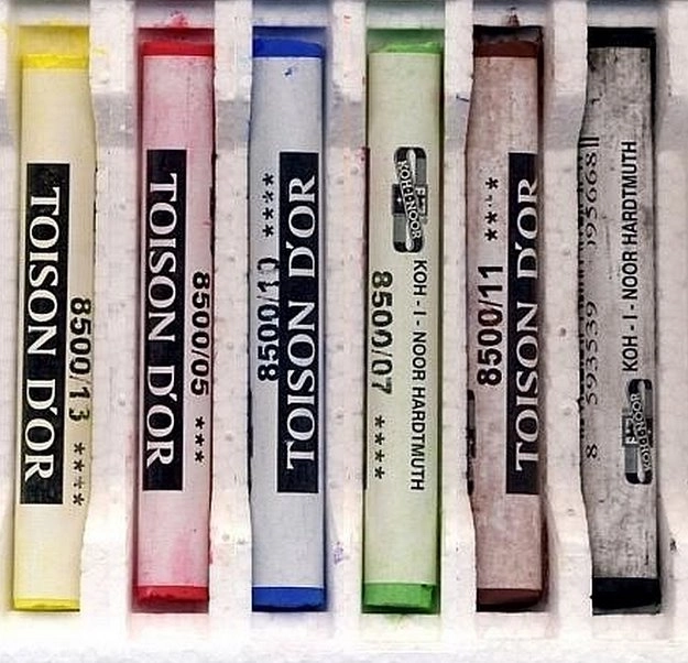 KOH-I-NOOR Pastelli secchi artistici 6pz