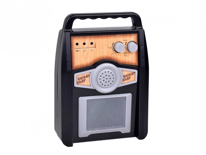 Chitarra Elettrica Karaoke con Microfono e Amplificatore per Bambini