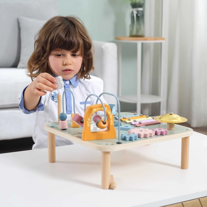 Tavolo da gioco multifunzione in legno