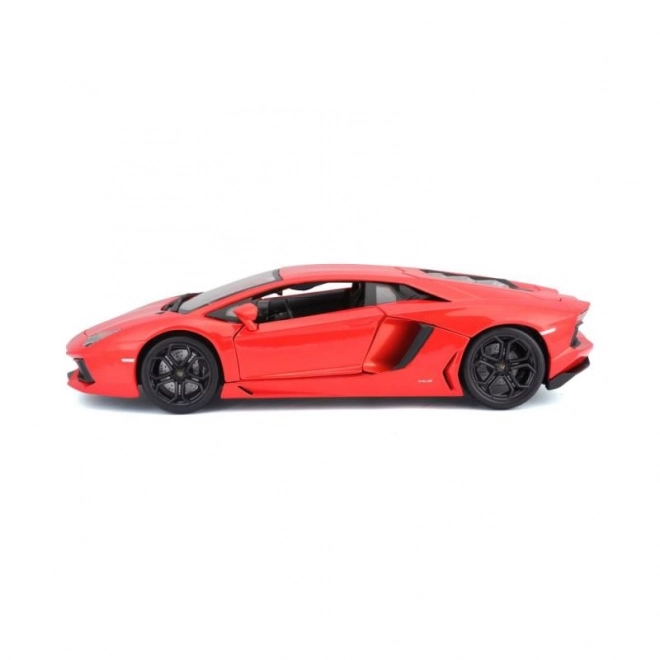 Lamborghini Aventador LP700-4 Plus in metallo arancione metallizzato