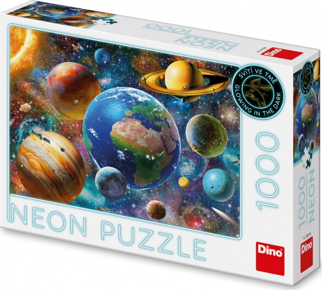 Puzzle Luminoso Pianeti 1000 Pezzi