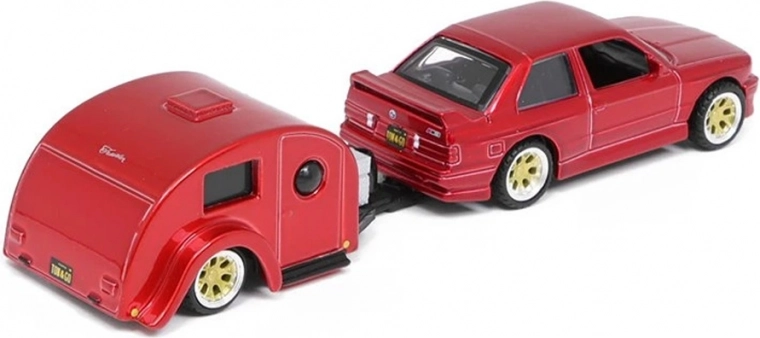 Caravan funzionale con traino staccabile