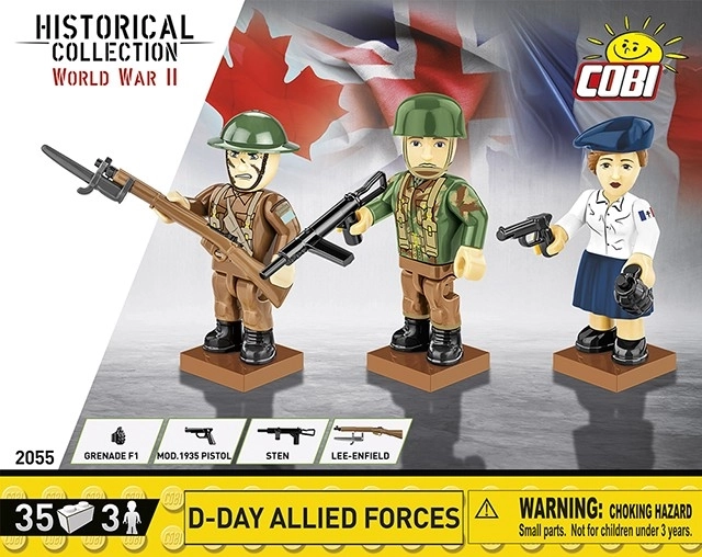 Forze Alleate D-Day - Set di Figure COBI