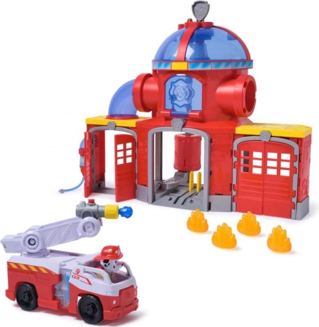 Paw Patrol Vigili del Fuoco – stazione dei pompieri interattiva Fire Rescue