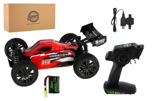 Auto RC buggy Bonzai Jubatus rosso 30cm