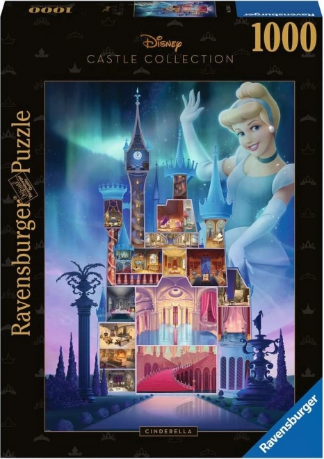 Puzzle Disney Castello di Cenerentola di Ravensburger 1000 Pezzi