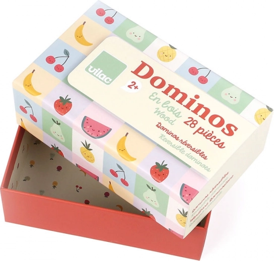 Domino in legno Frutta e Verdura Sarah Betz