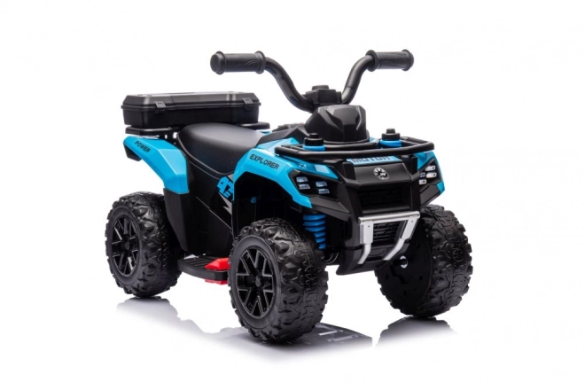 Quad elettrico per bambini blu