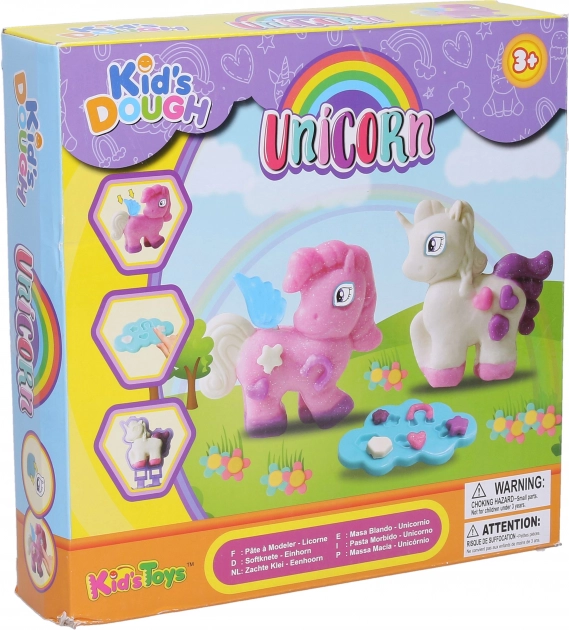 Set creativo con pasta da modellare – unicorno