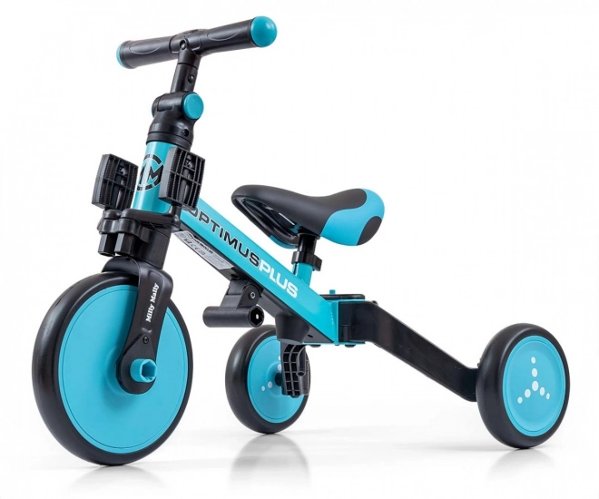 Bicicletta Bambini Milly Mally 4 in 1 Optimus Plus Blu